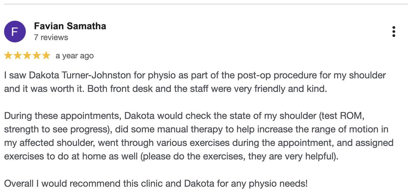 Best PT for Shoulders Near Me Burnaby